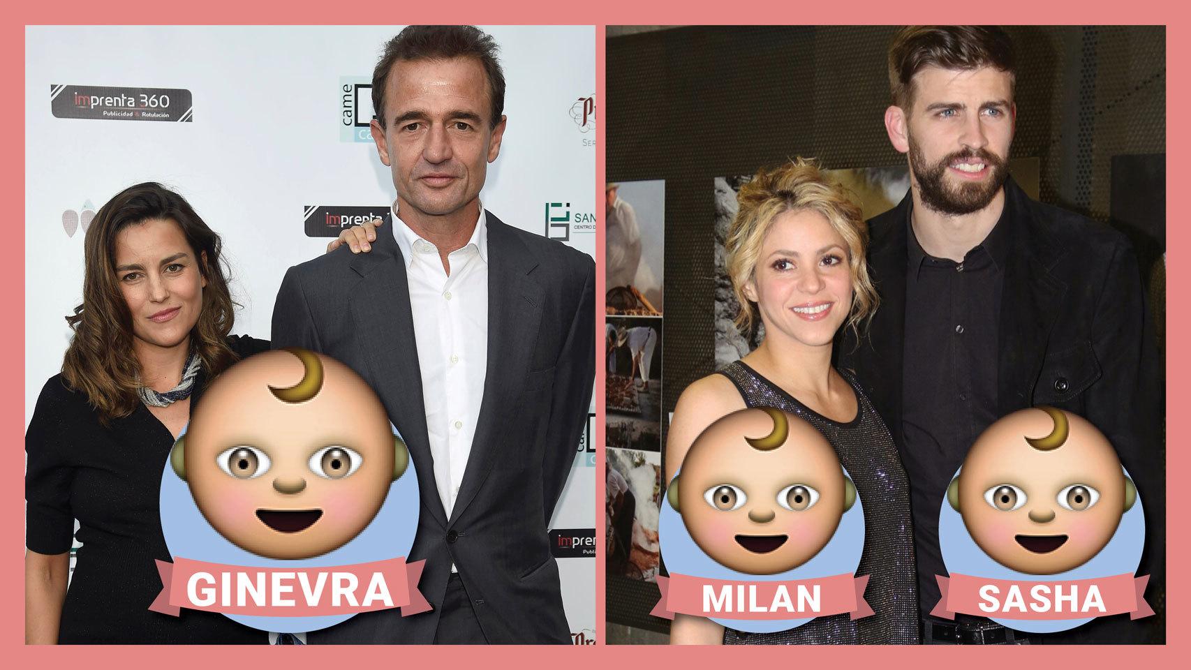 Las celebrities no se conforman con llamar a sus pequeños con nombres del santoral.