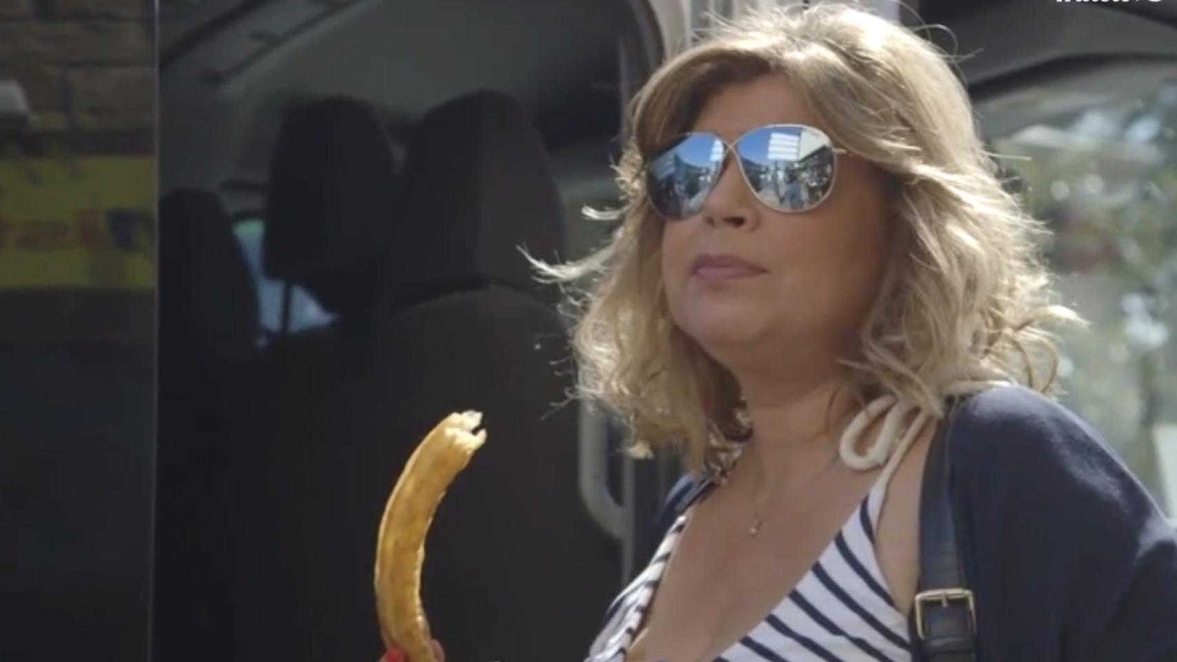 Y Terelu Campos por fin se comió un churro