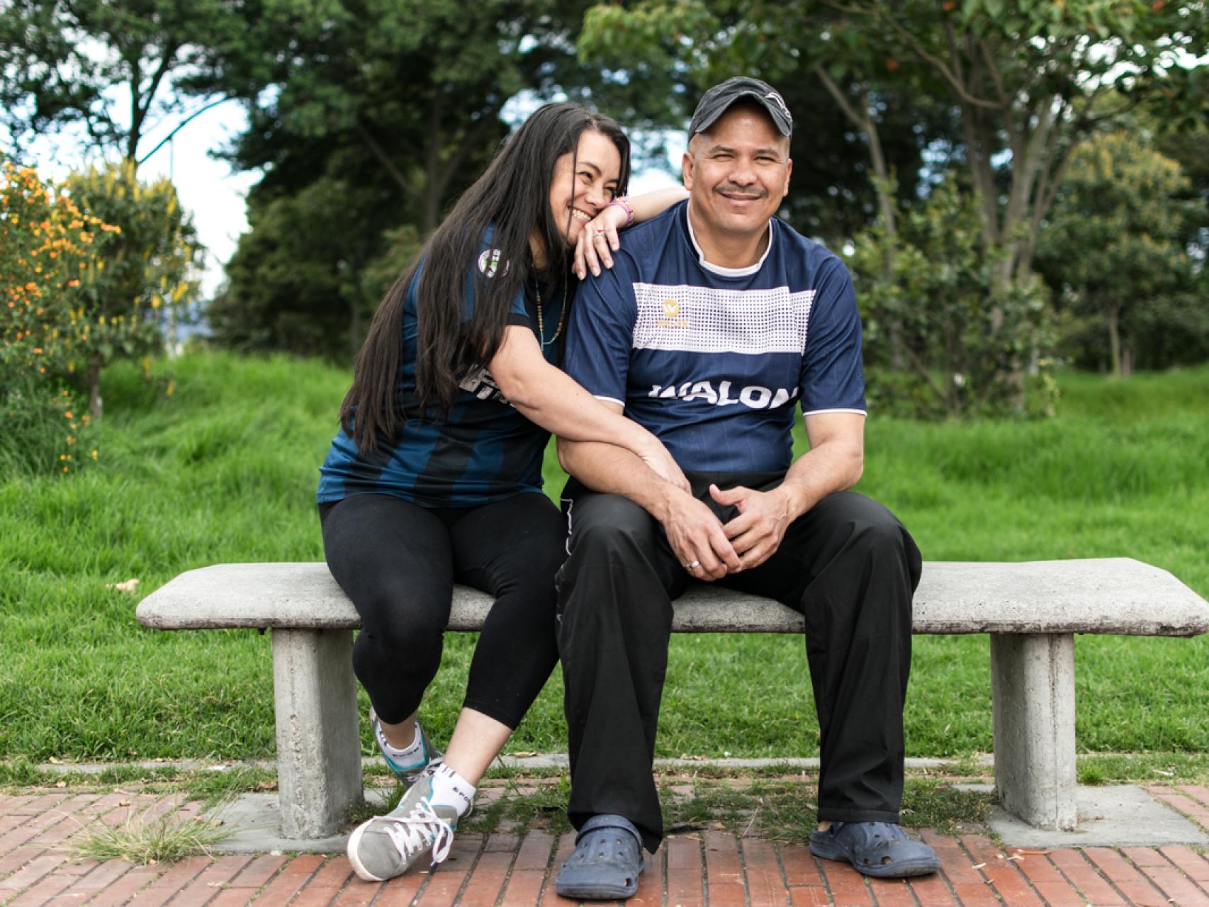 Martín y Ana Milena viven en Bogotá.