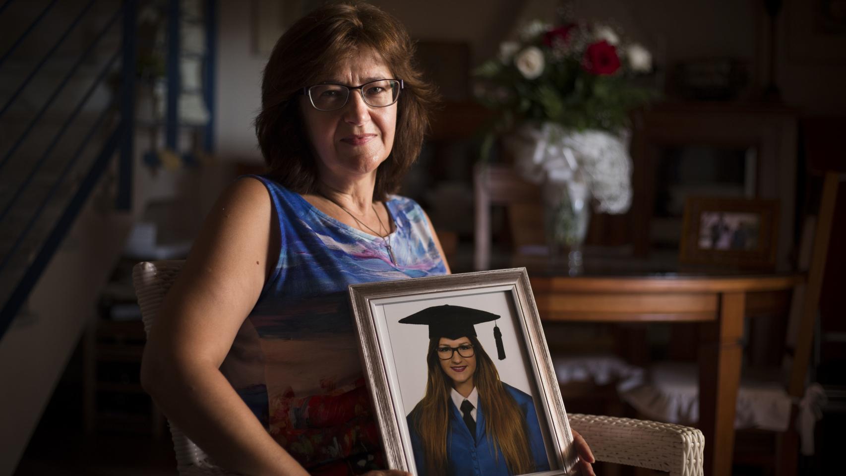 Carmen Vida, madre de Esther Verdugo, fallecida en la carretera N-IV.