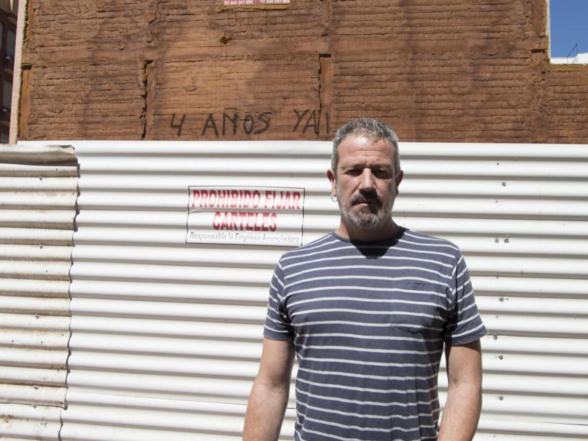 José Alberto Lario es portavoz de la Asamblea de Vecinos Afectados por los Terremotos.