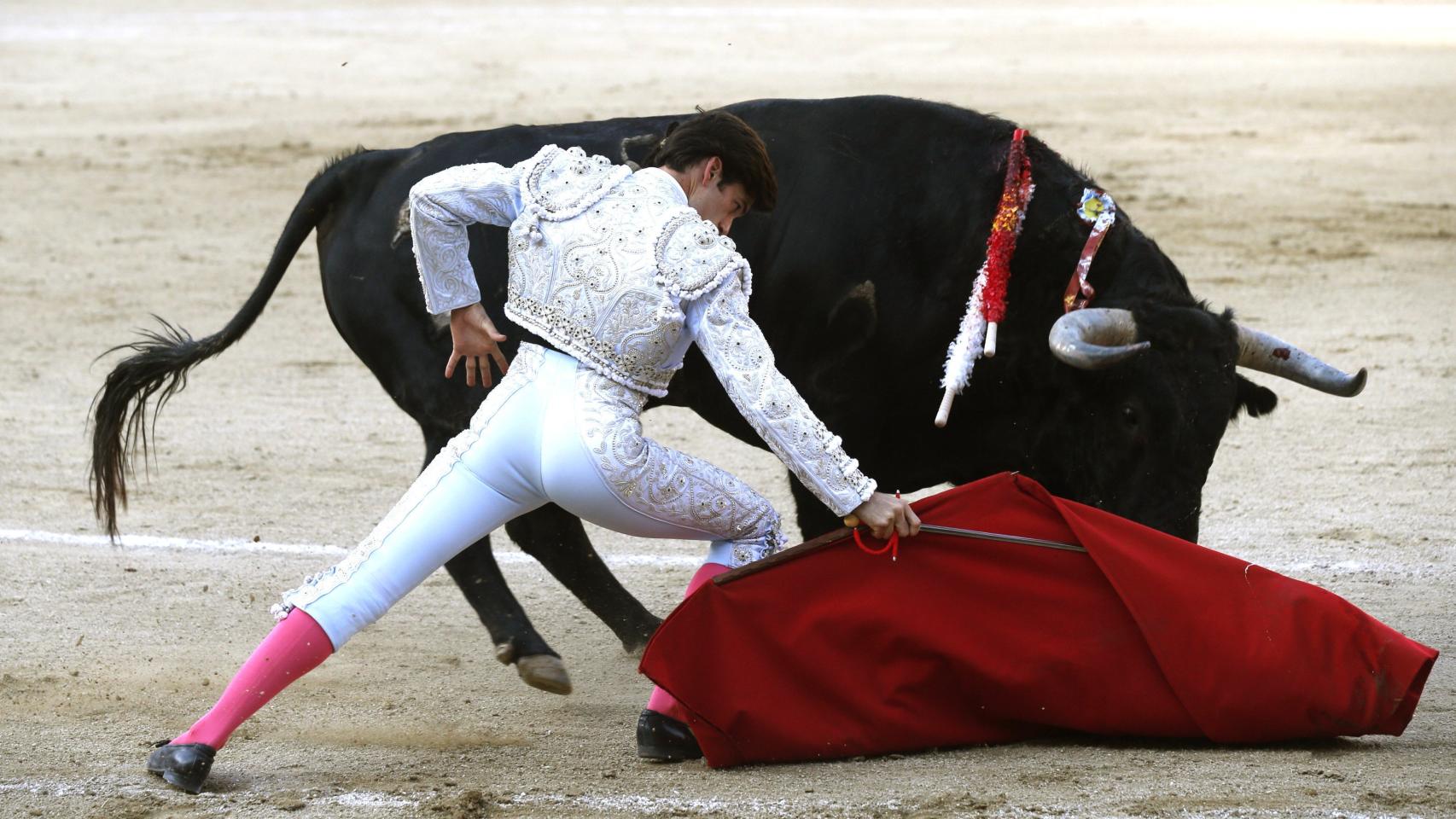 El torero José Garrido durante la Feria de Colmenar