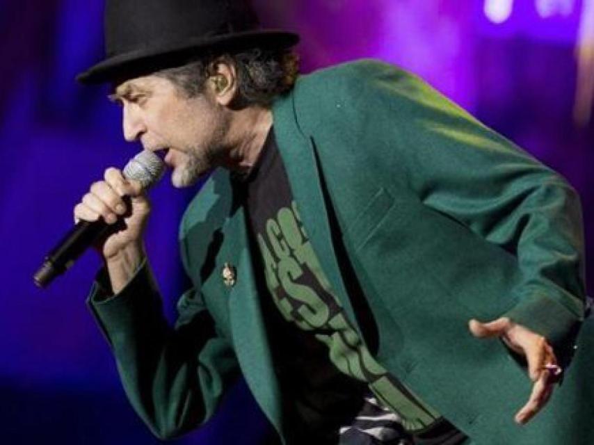 Joaquín Sabina en una actuación
