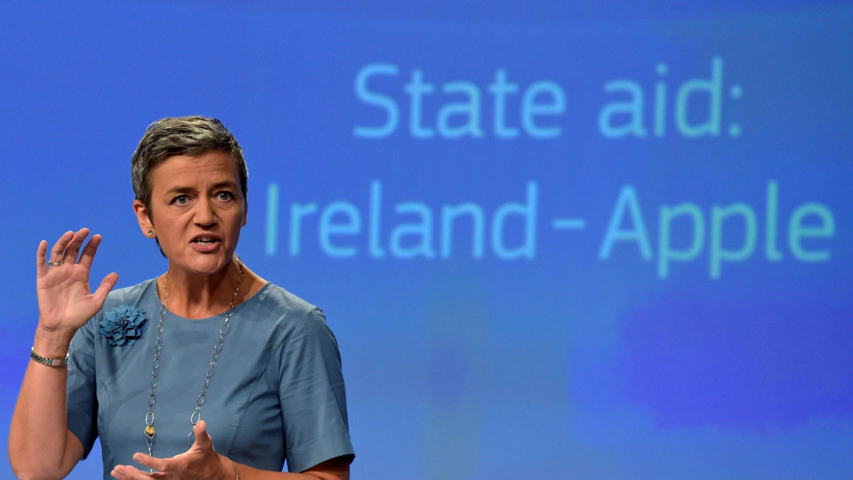 La comisaria de Competencia, Margrethe Vestager.