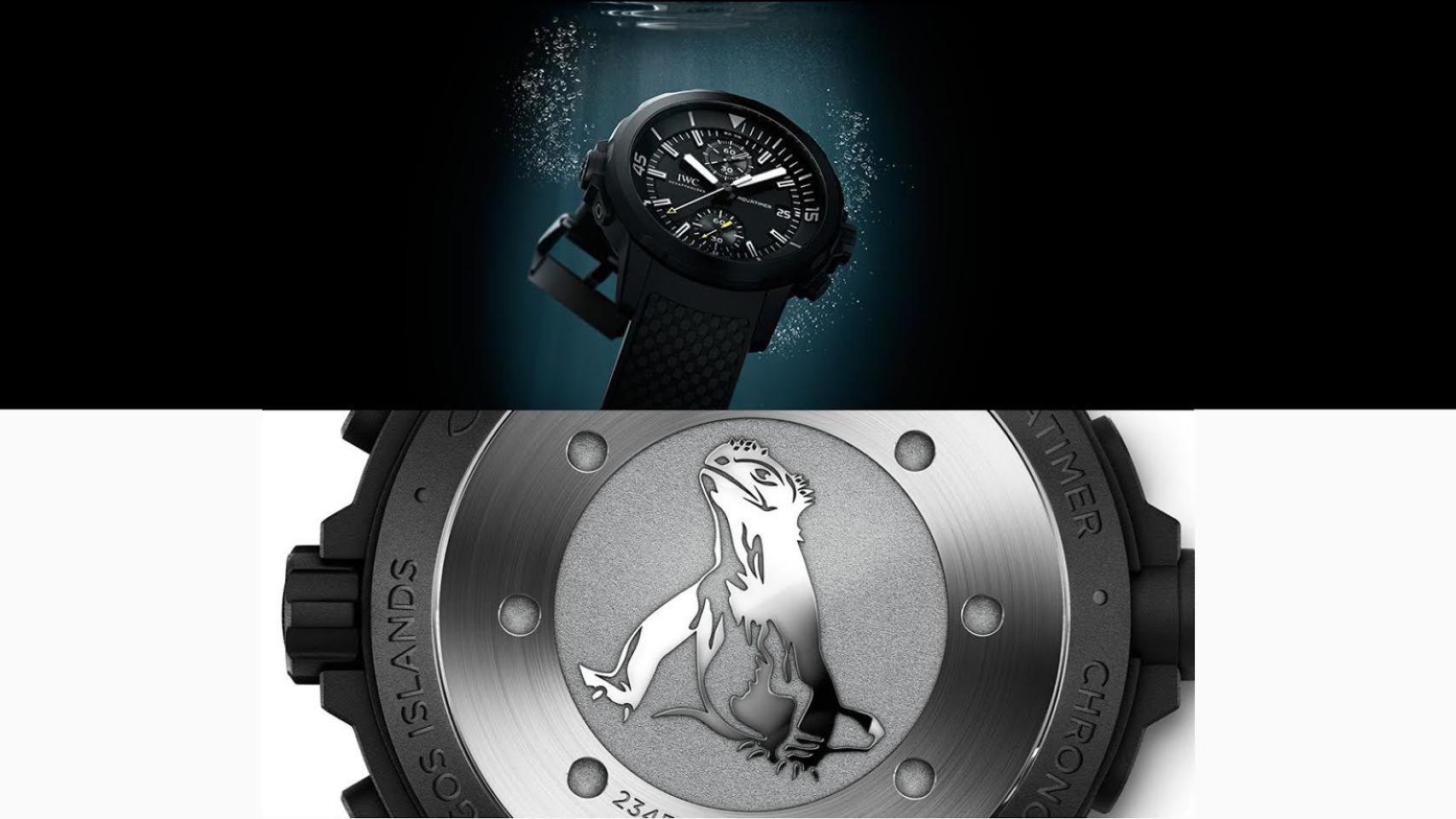 Modelo Aquatimer Galapagos Island Edition de IWC.