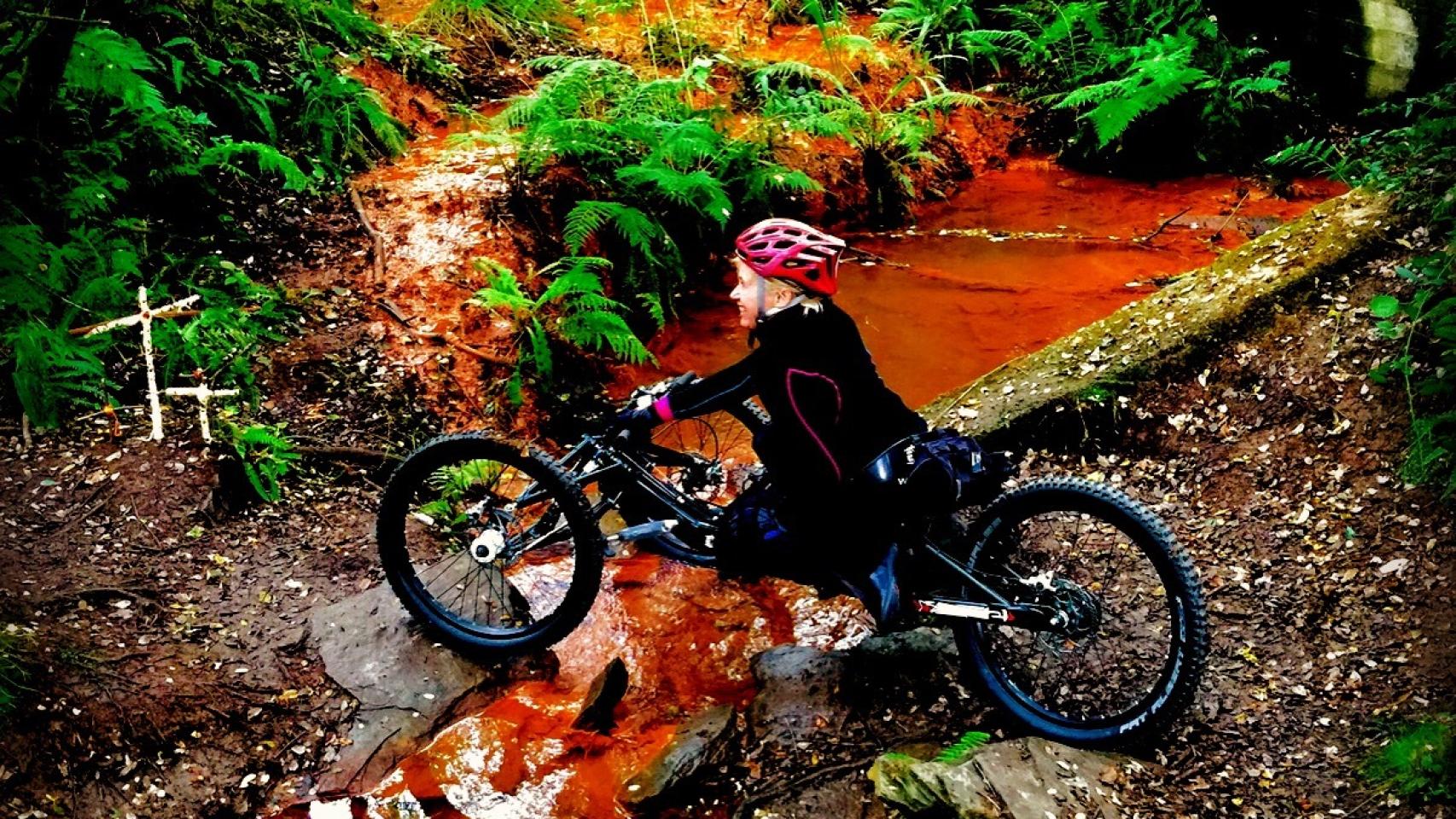 Gema Hassen-Bey, en el Camino de Santiago.