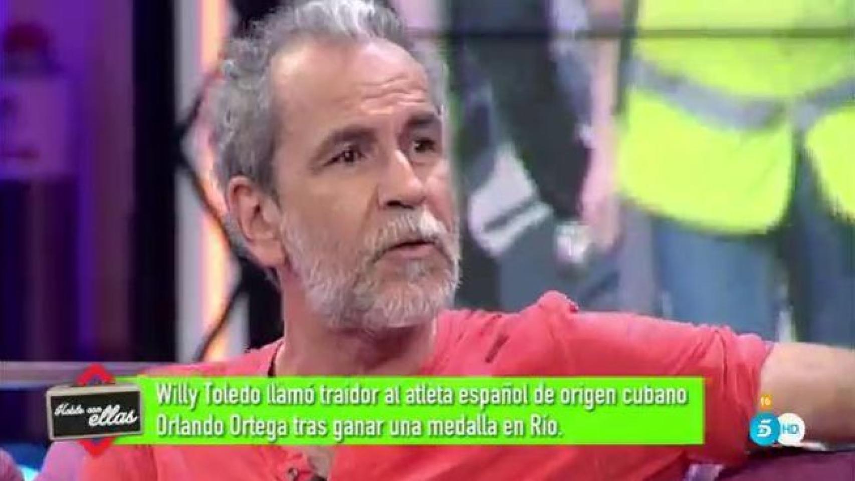 Willy Toledo, en Telecinco.