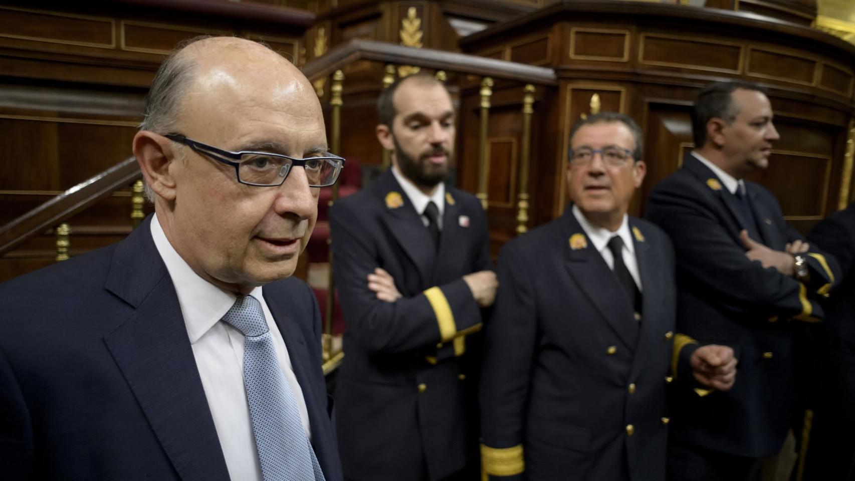 El ministro de Hacienda en funciones, Cristóbal Montoro.