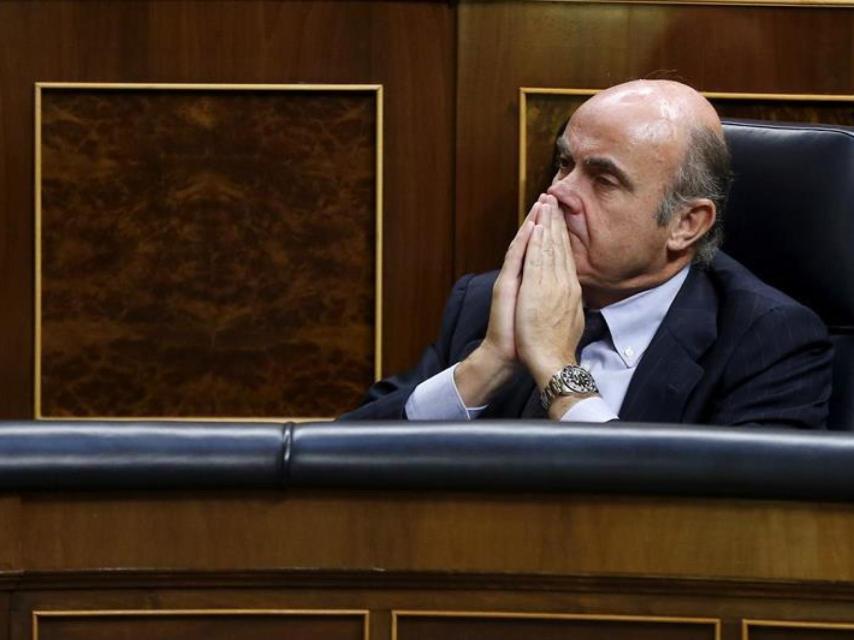El ministro de Economía en funciones, Luis de Guindos.