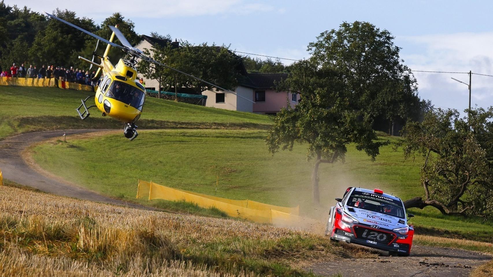 Dani Sordo terminó segundo tras un bonito duelo con Neuville