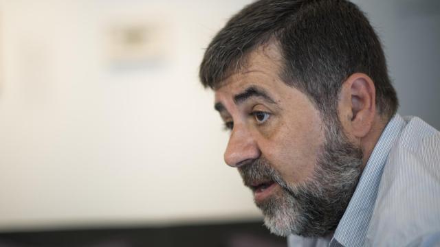 Sànchez, en un momento de la entrevista.