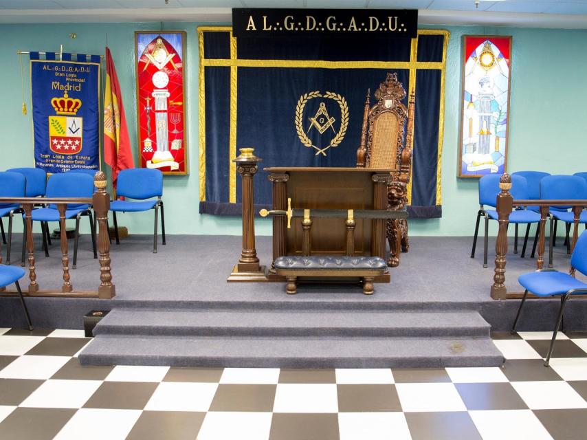 Otro de los templos de la Logia de Madrid.