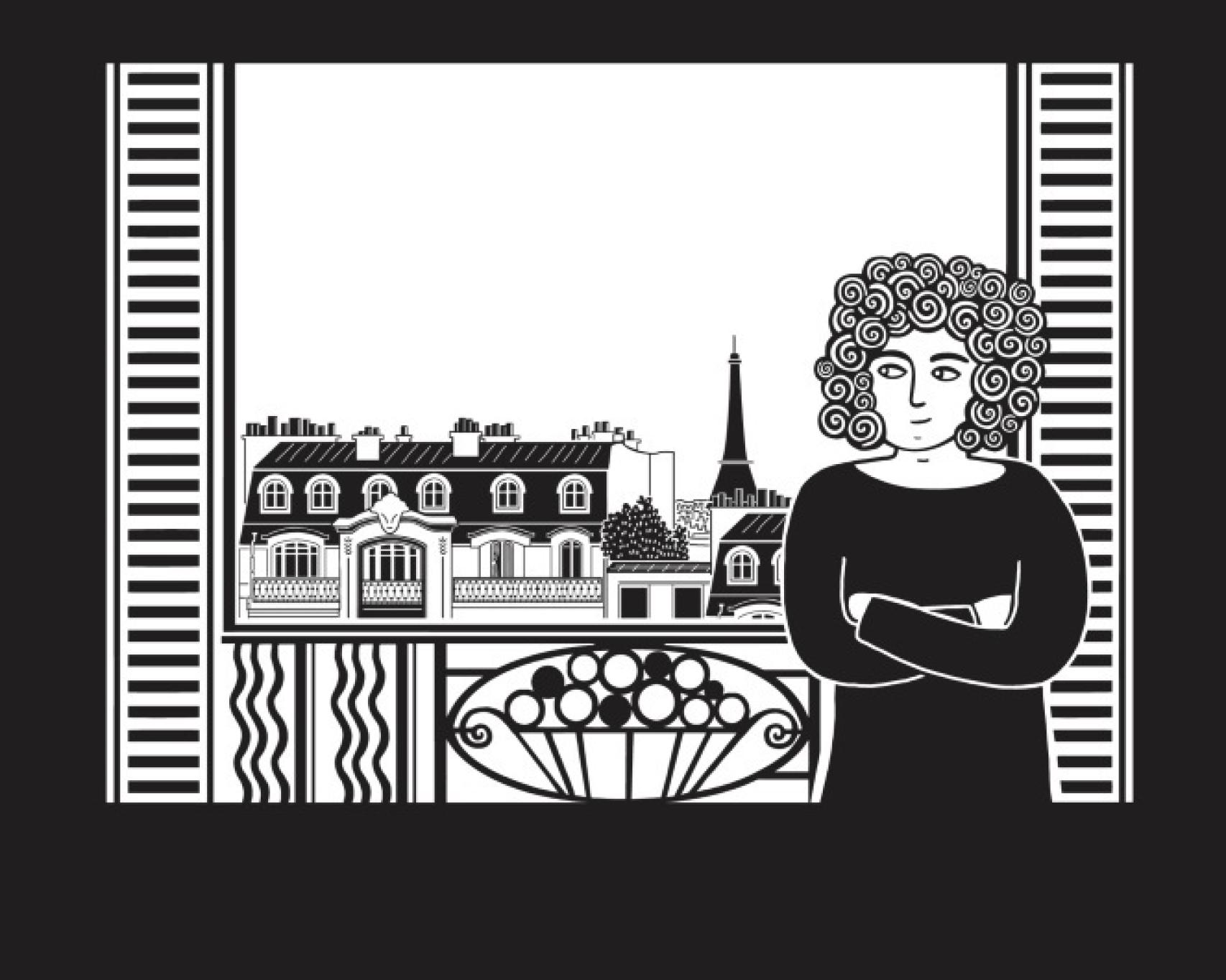 Un fragmento del cómic El piano oriental, de Zeina Abirached.