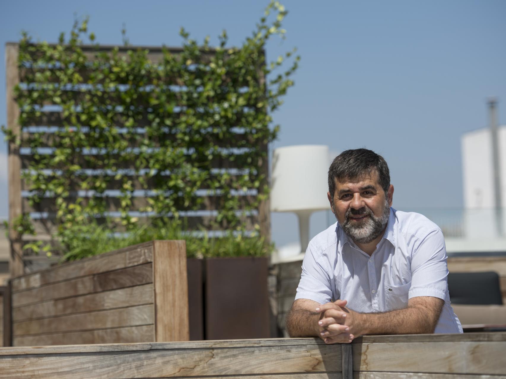 El presidente de la ANC, el pasado miércoles en Barcelona