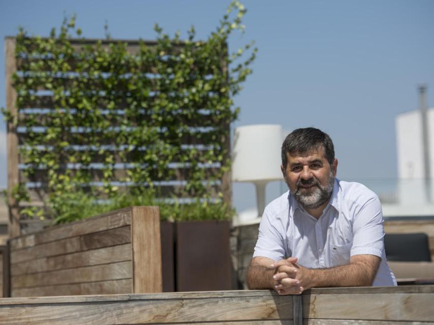 El presidente de la ANC, el pasado miércoles en Barcelona