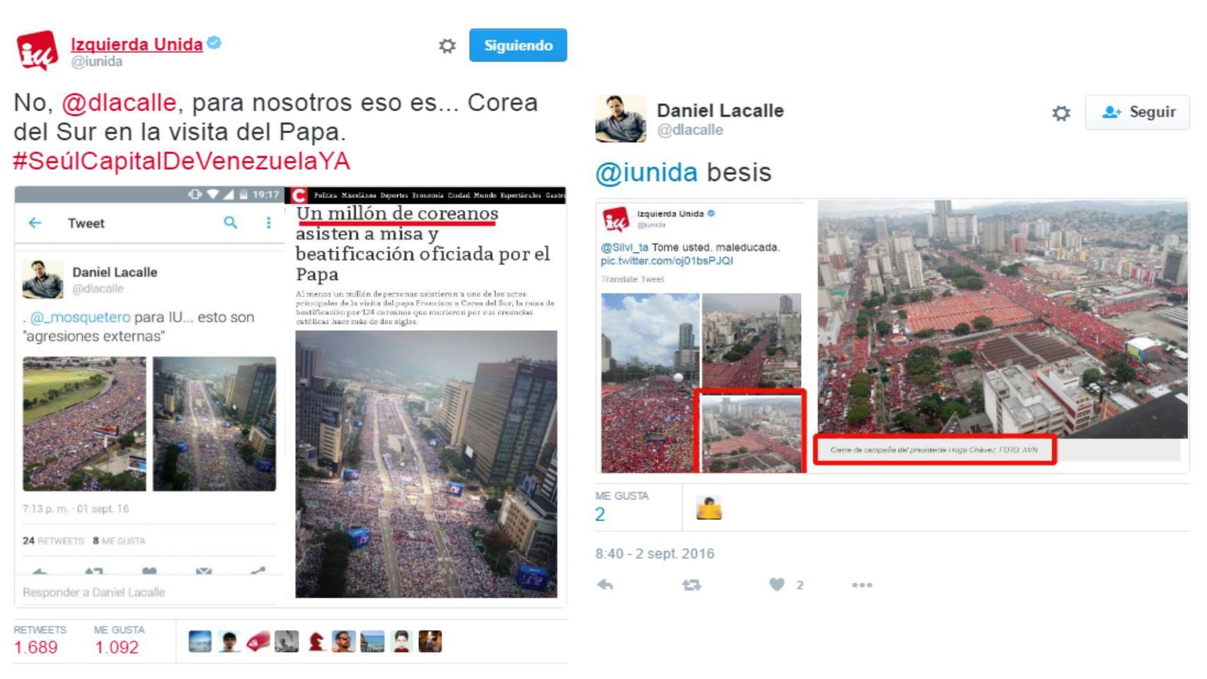 Veo tu zasca y subo.