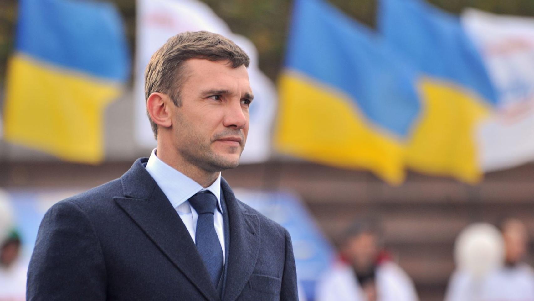 Shevchenko, nuevo entrenador de Ucrania.