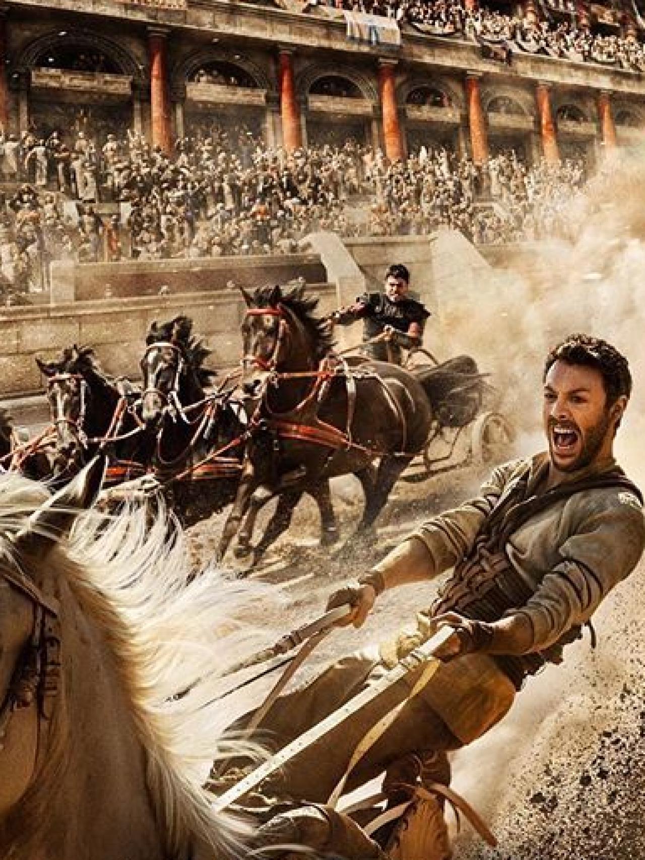 En el papel de Judah Ben-Hur