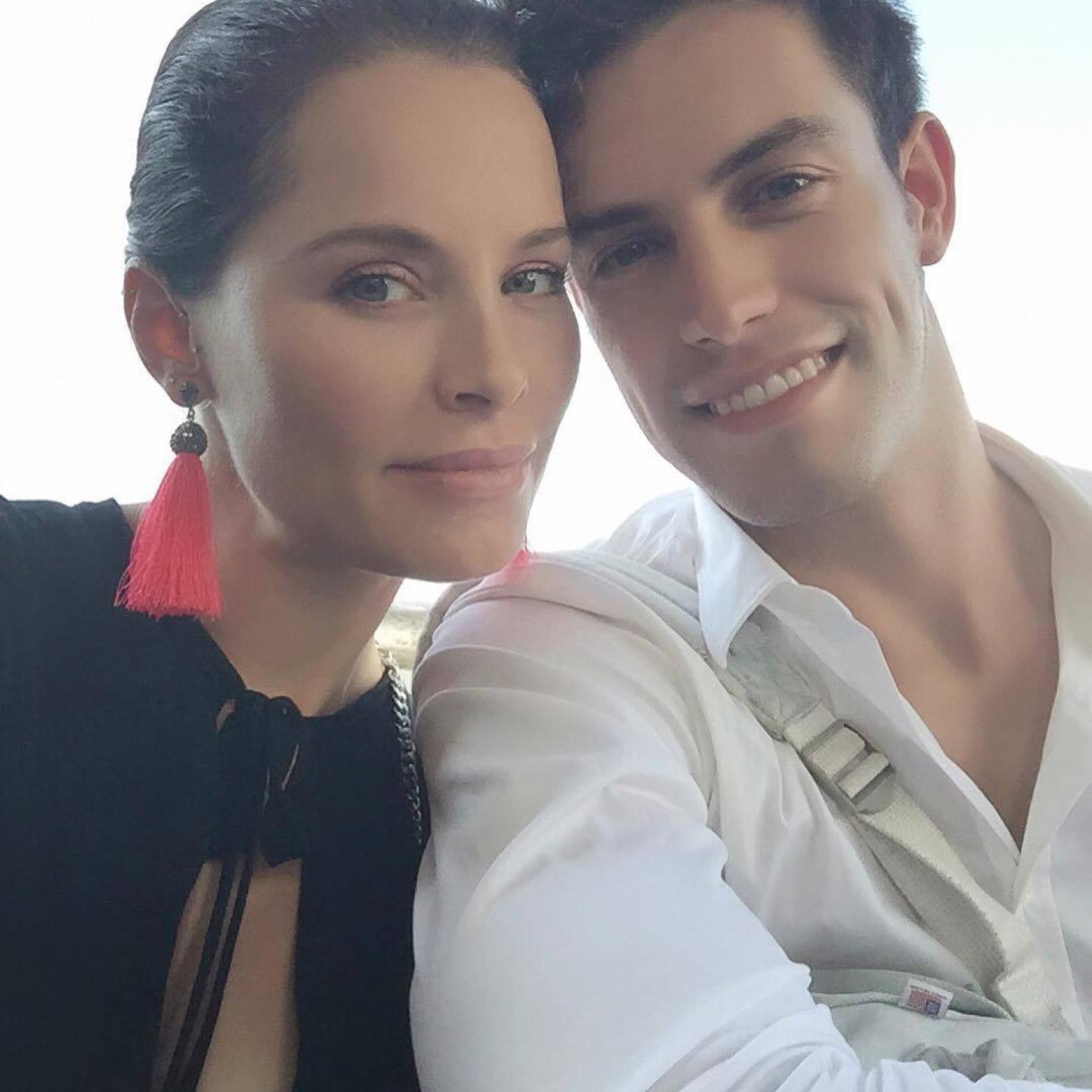 Soraya y su novio Miguel Ángel