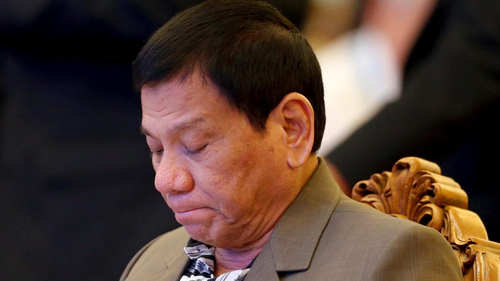Rodrigo Duterte, presidente de Filipinas.