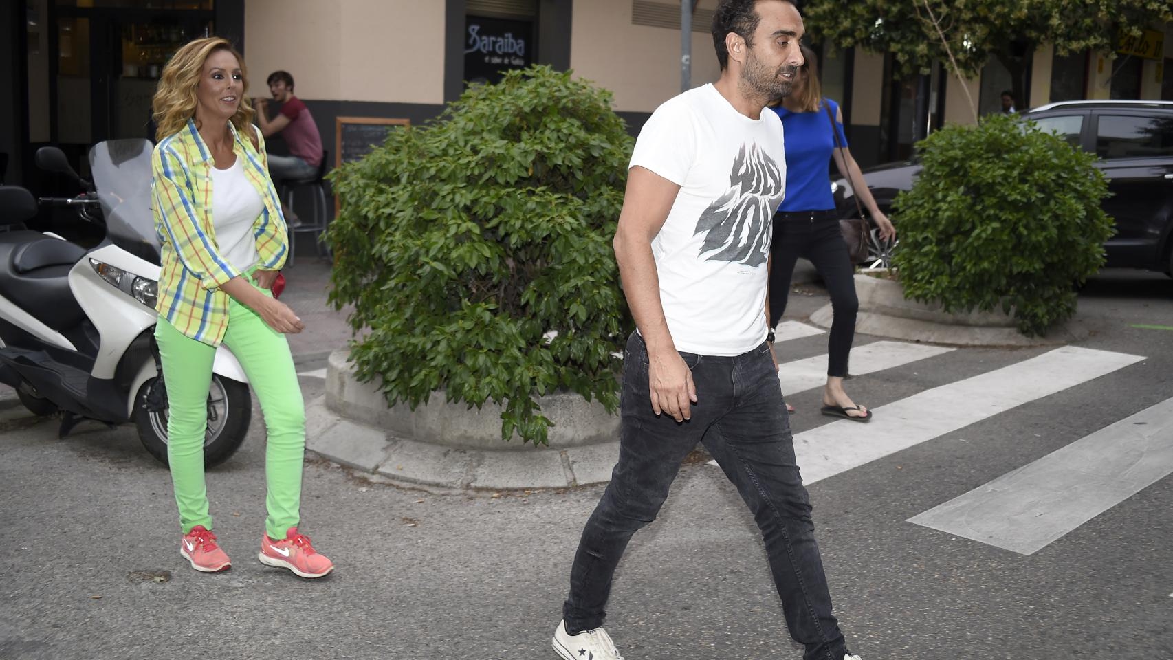 Rocío y Fidel muy a la última hace unas semanas por la capital