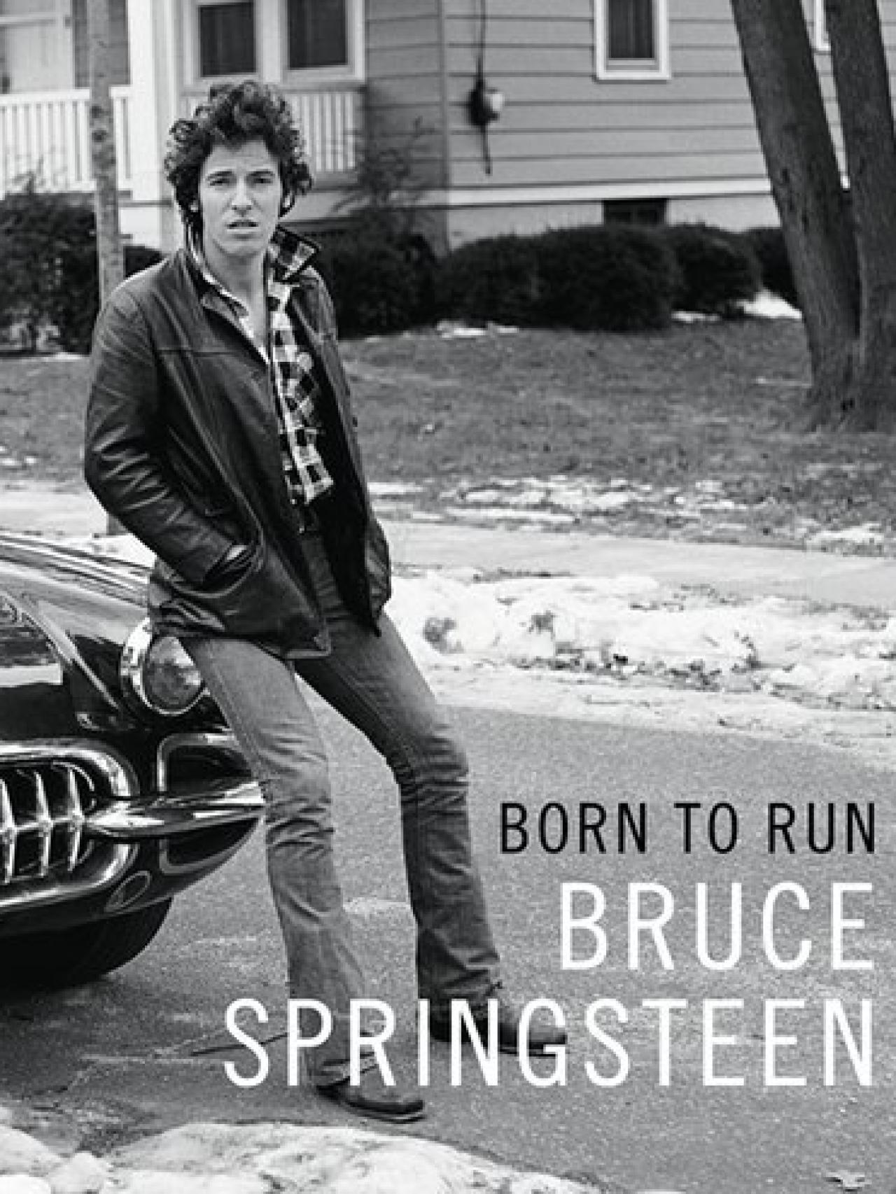 La portada de la autobiografía de Bruce Springsteen.