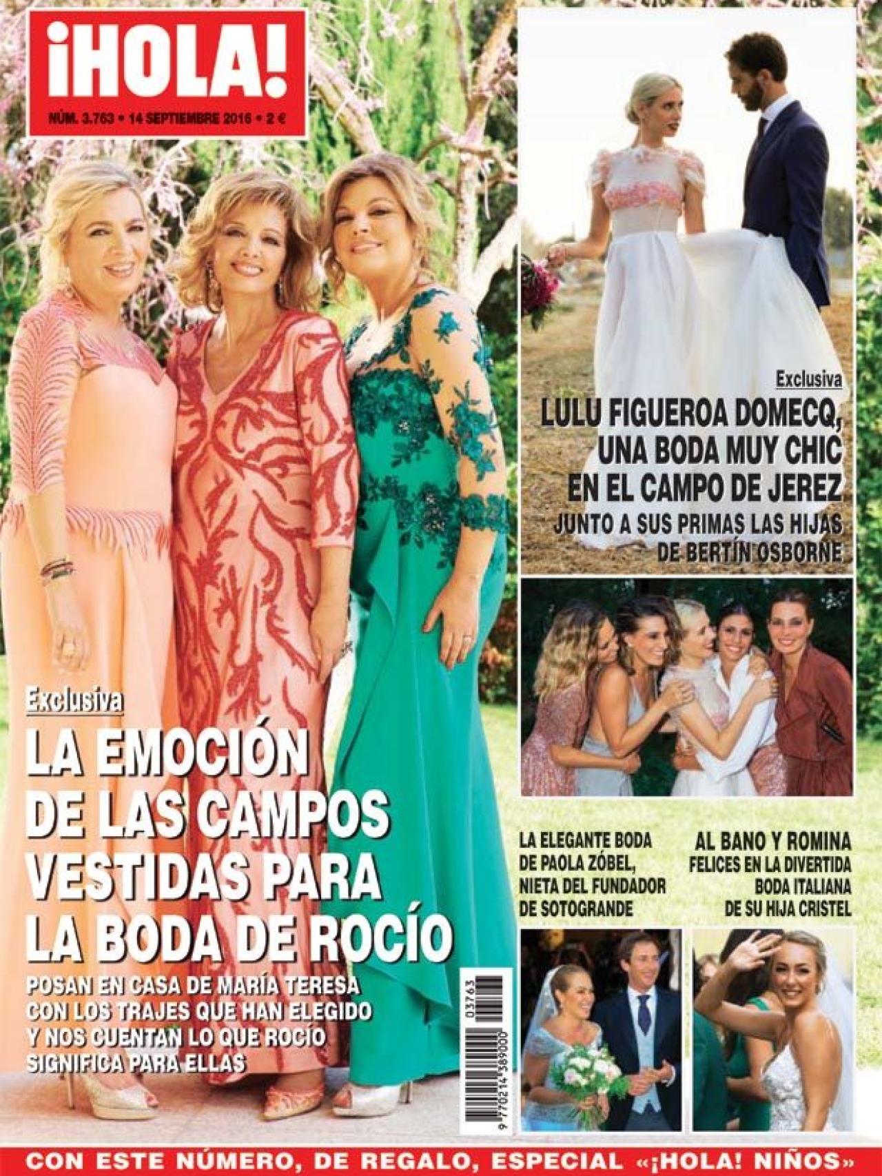 Portada de la revista ¡HOLA!