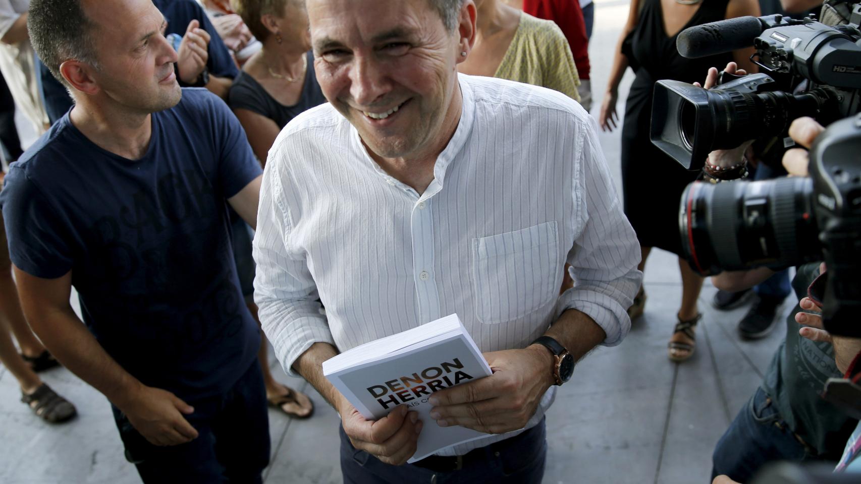 Arnaldo Otegi, líder de la izquierda abertzale.