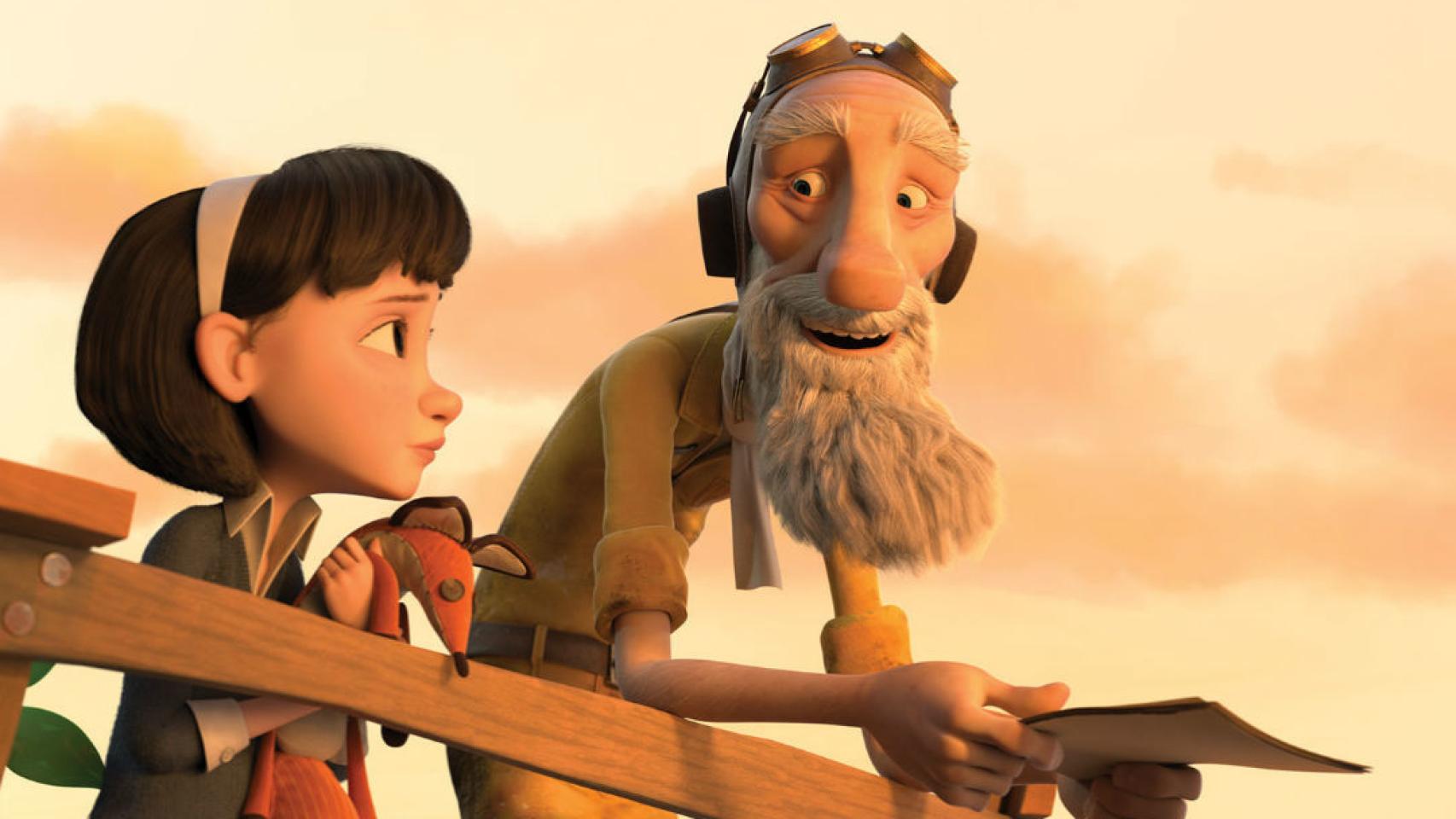 Fotograma de la nueva adaptación de El principito.