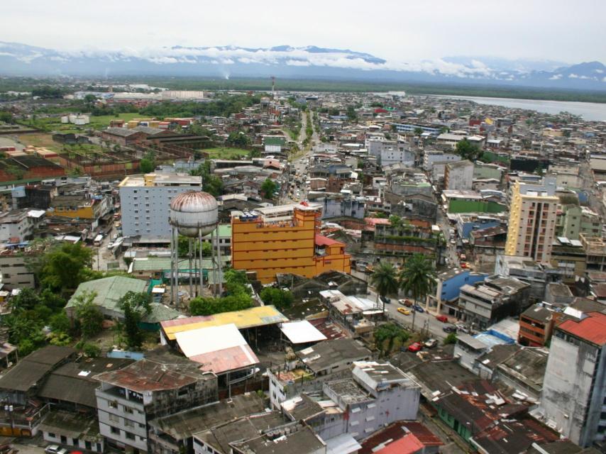 Panorámica de la ciudad de Buenaventura.