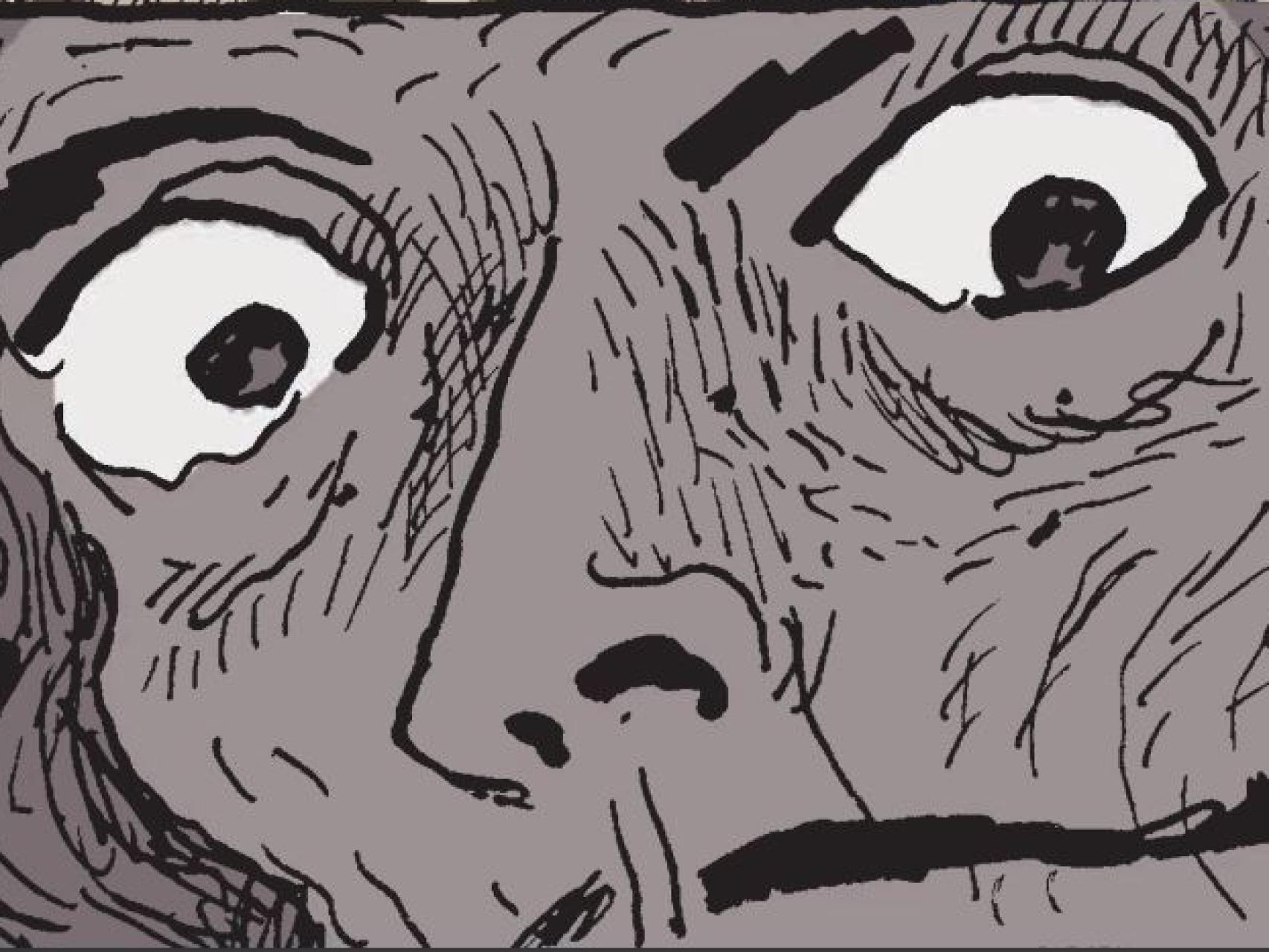 Salvador Dalí visto por el dibujante francés Joann Sfar.