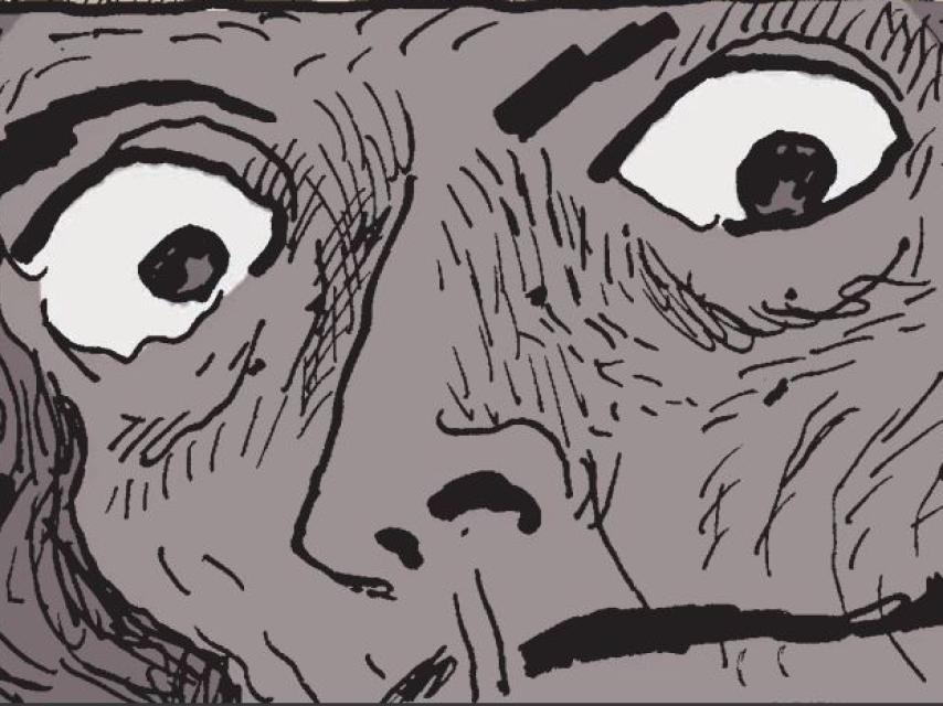 Salvador Dalí visto por el dibujante francés Joann Sfar.