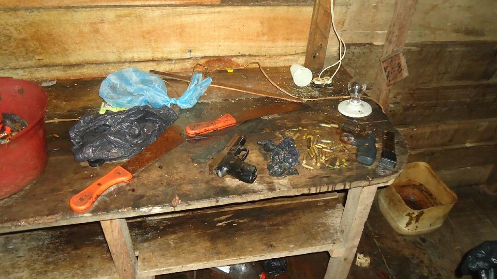 Imagen de una Casa de Pique en el sector de La Playita, Buenaventura.