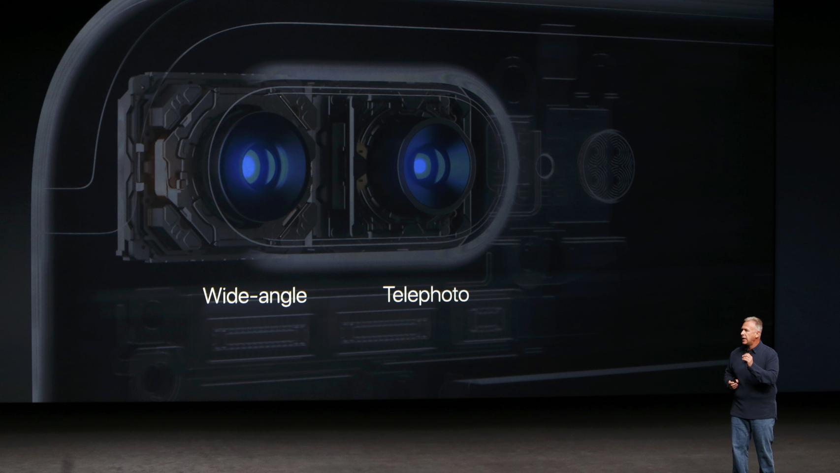 Detalle de la nueva cámara del iPhone.