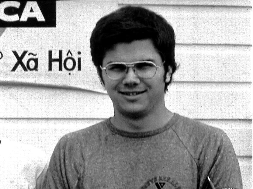 Mark David Chapman de joven.
