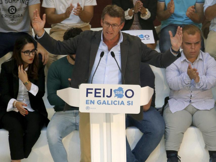 Alberto Núñez Feijóo, líder del PP en Galicia.