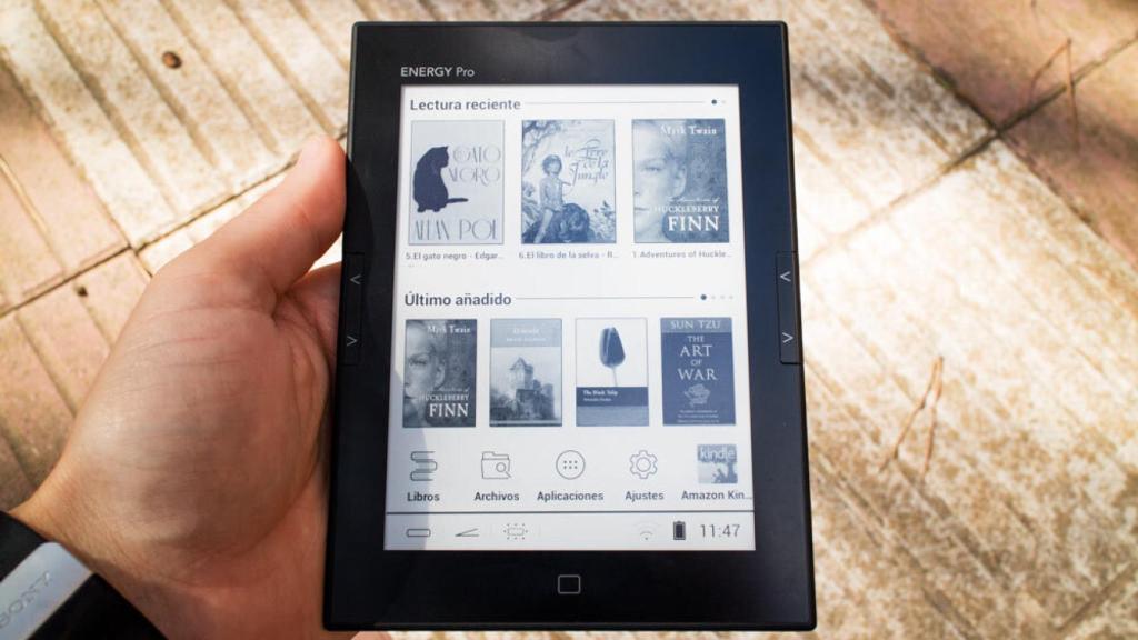 ¿Lector de ebooks o tablet? El Energy eReader Pro es ambos, y lo hemos probado