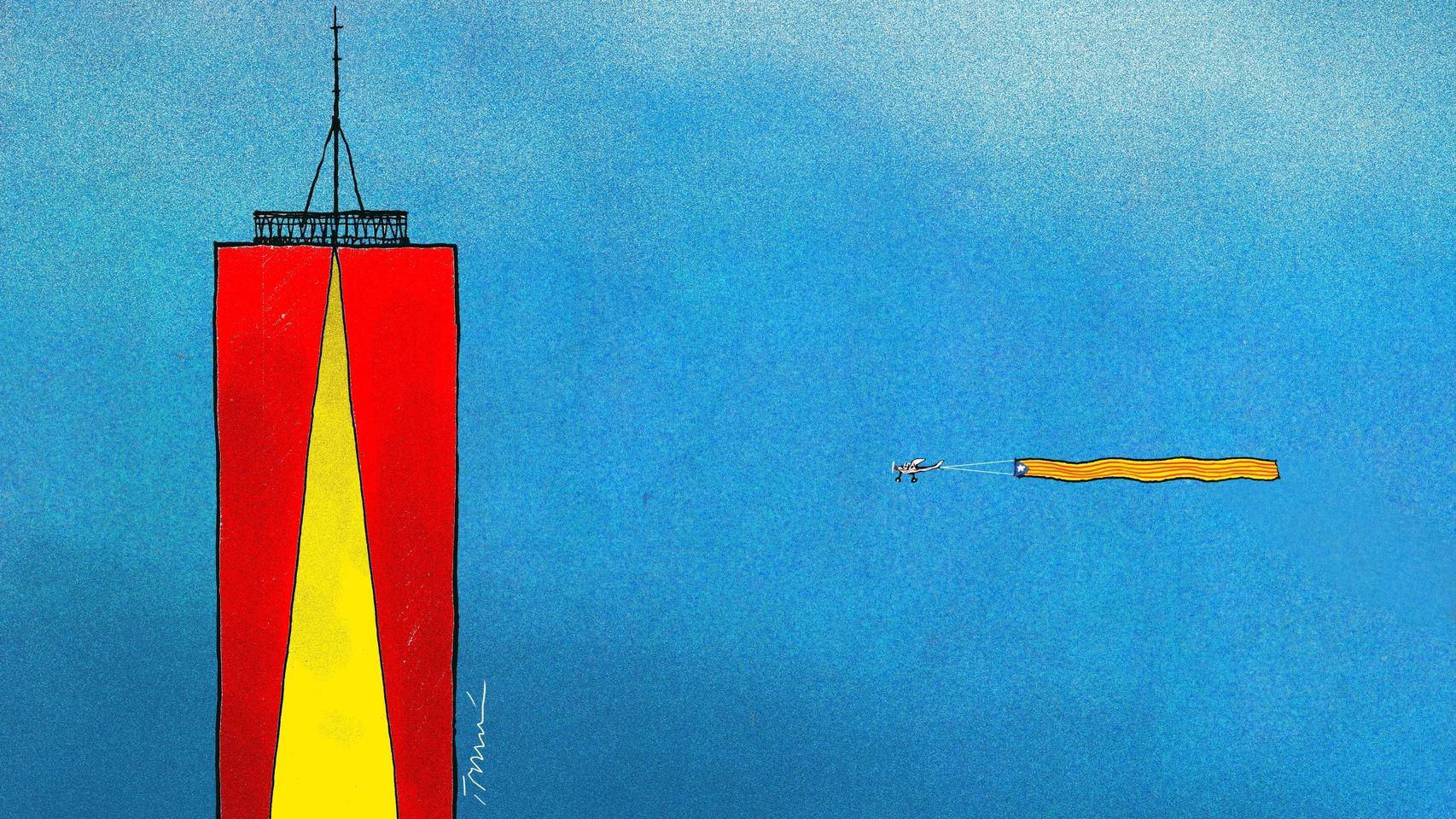 La viñeta de Tomás Serrano publicada por EL ESPAÑOL.