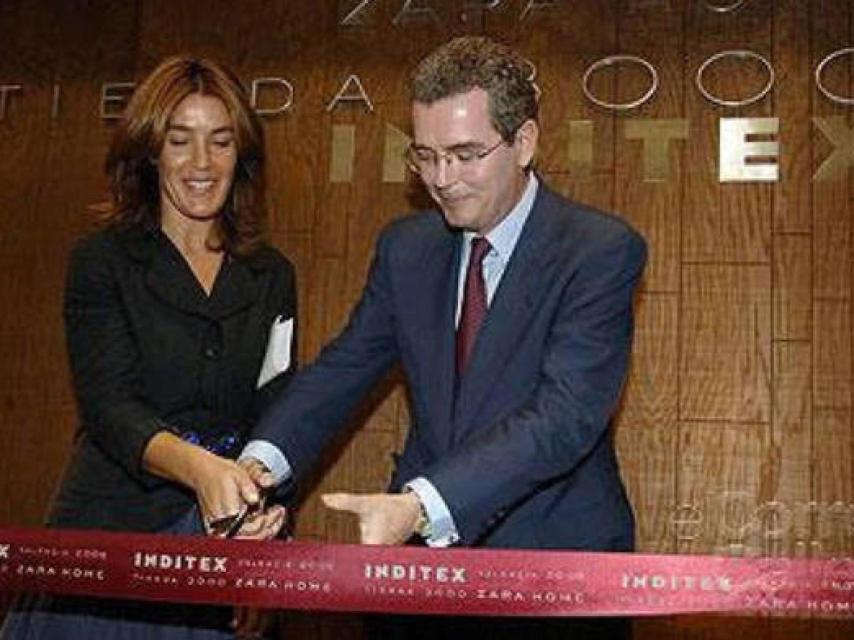 Eva Cárdenas, durante un evento de la firma Inditex.