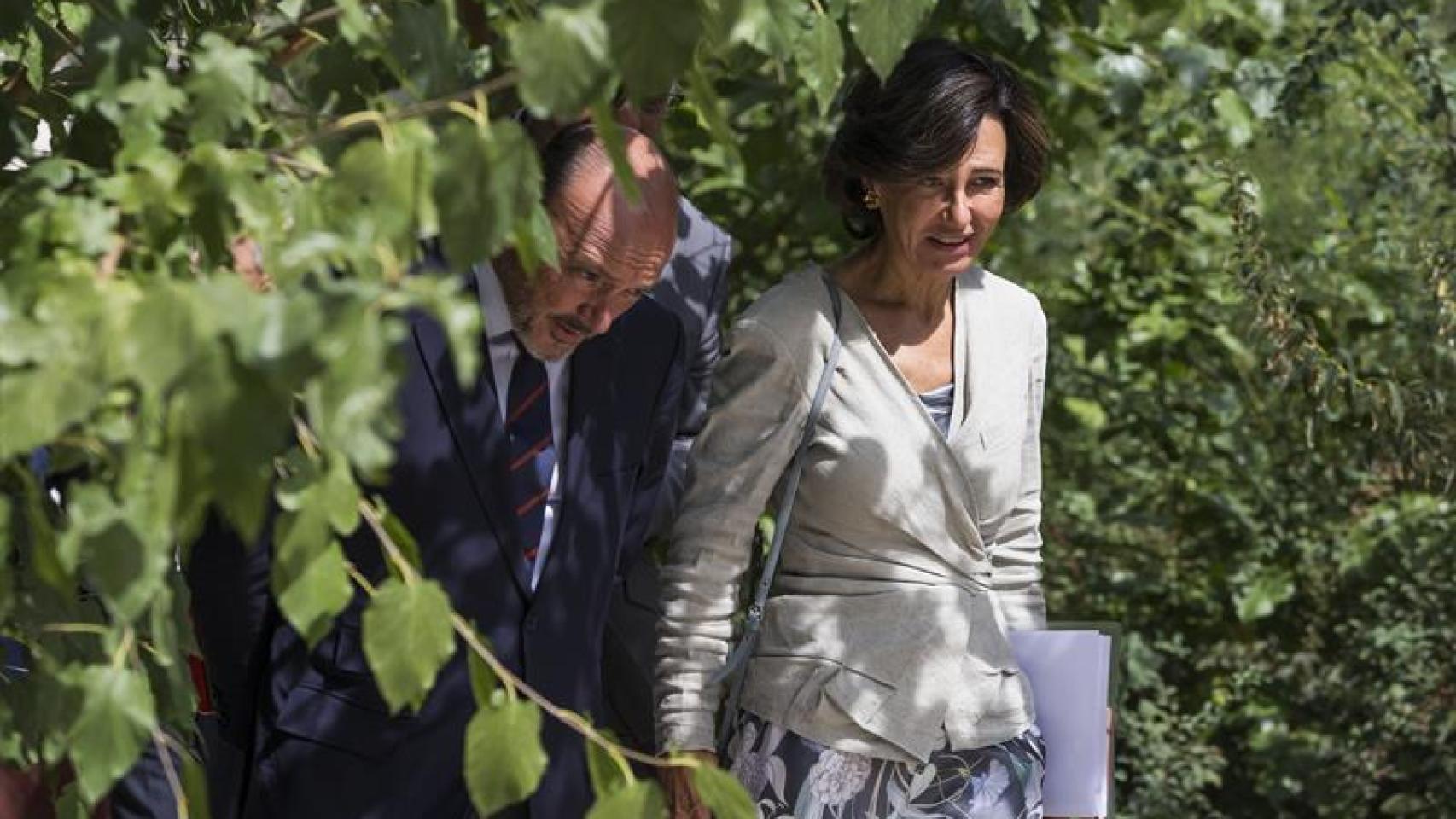 La presidenta de la Fundación CYD, Ana Botín, este lunes en la presentación del informe universitario