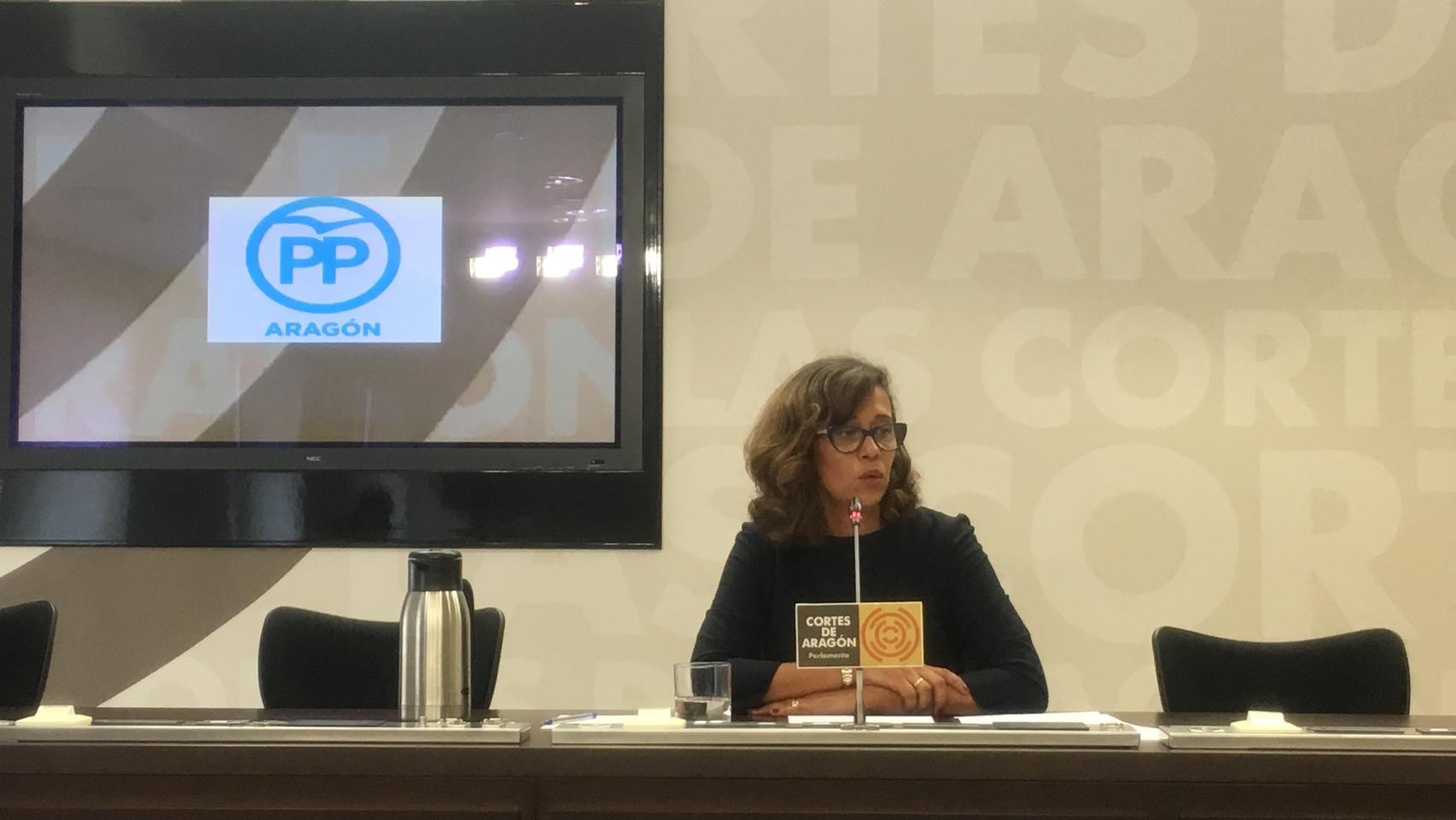 La portavoz adjunta del PP, Marián Orós.