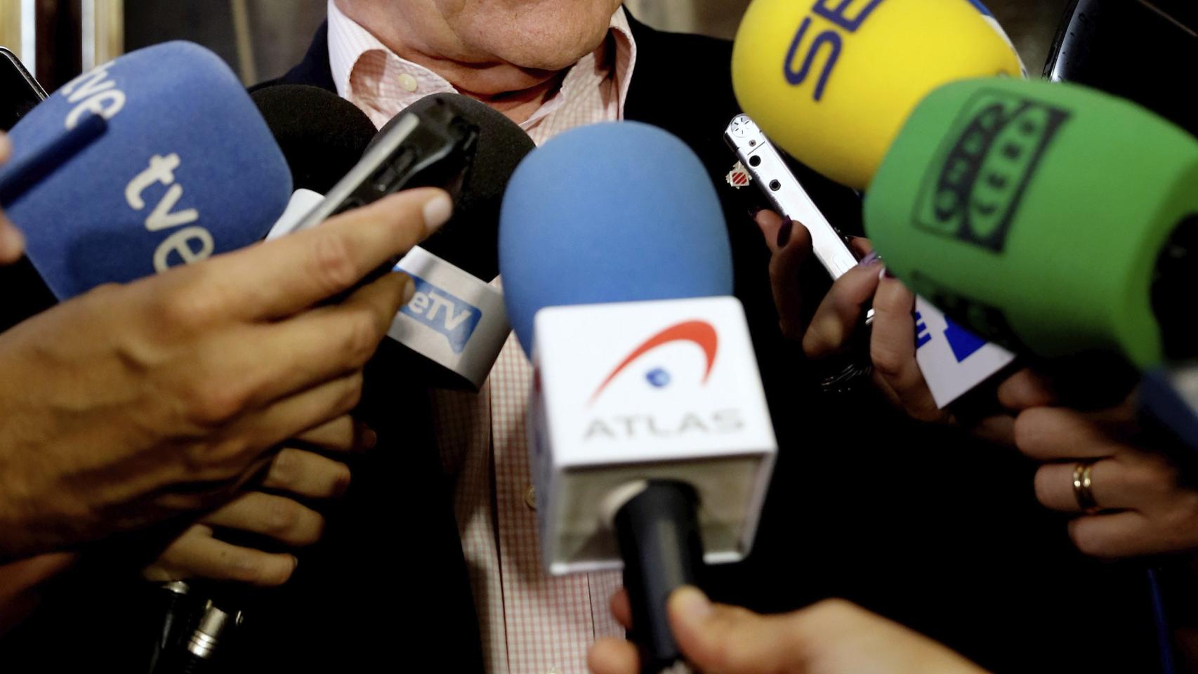 Joan Ribó, en una comparecencia reciente ante los medios.