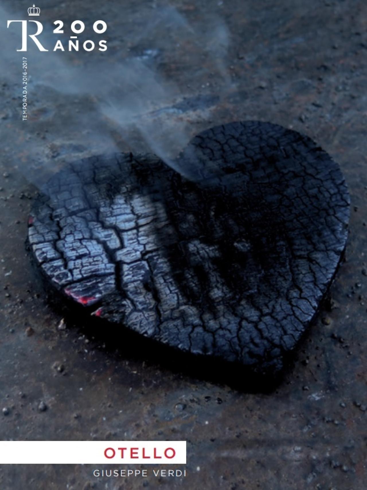 Portada del libreto de Otello que se da este jueves en el Teatro Real.