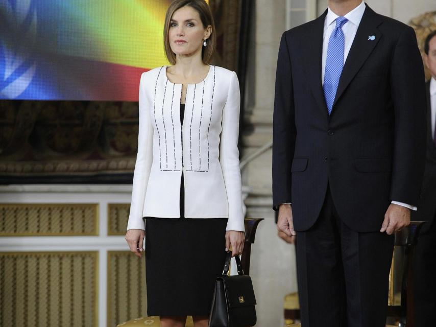 Los reyes, en la conmemoración del 70 aniversario de la entrada en vigor de la Carta de las Naciones Unidas.