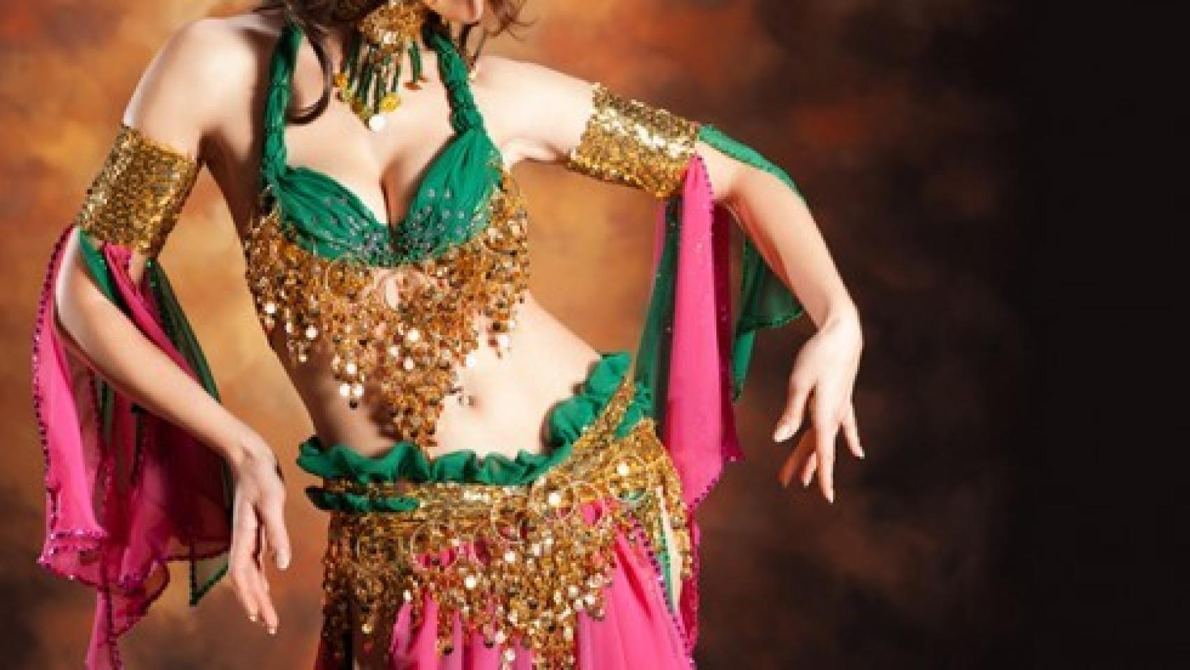 Indumentaria de la danza Oriental.