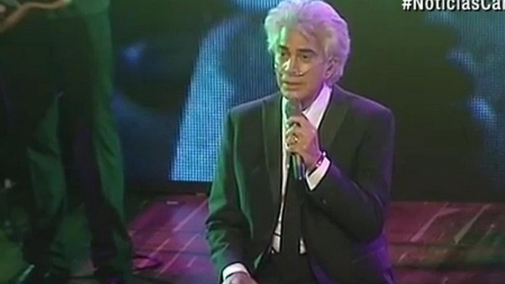 El Puma, durante su concierto en Colombia.