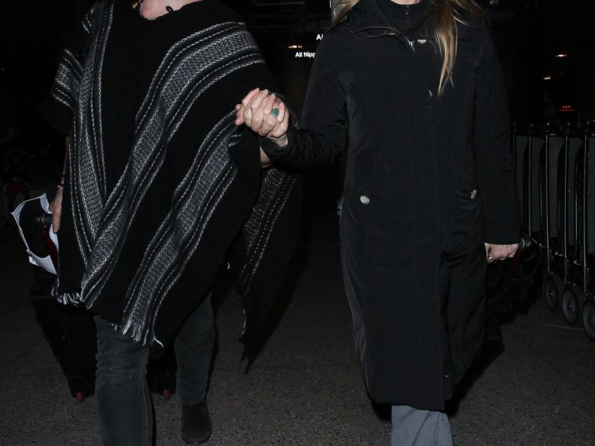 Renée junto al músico Doyle Bramhall, con el que comparte su vida desde hace más de tres años.