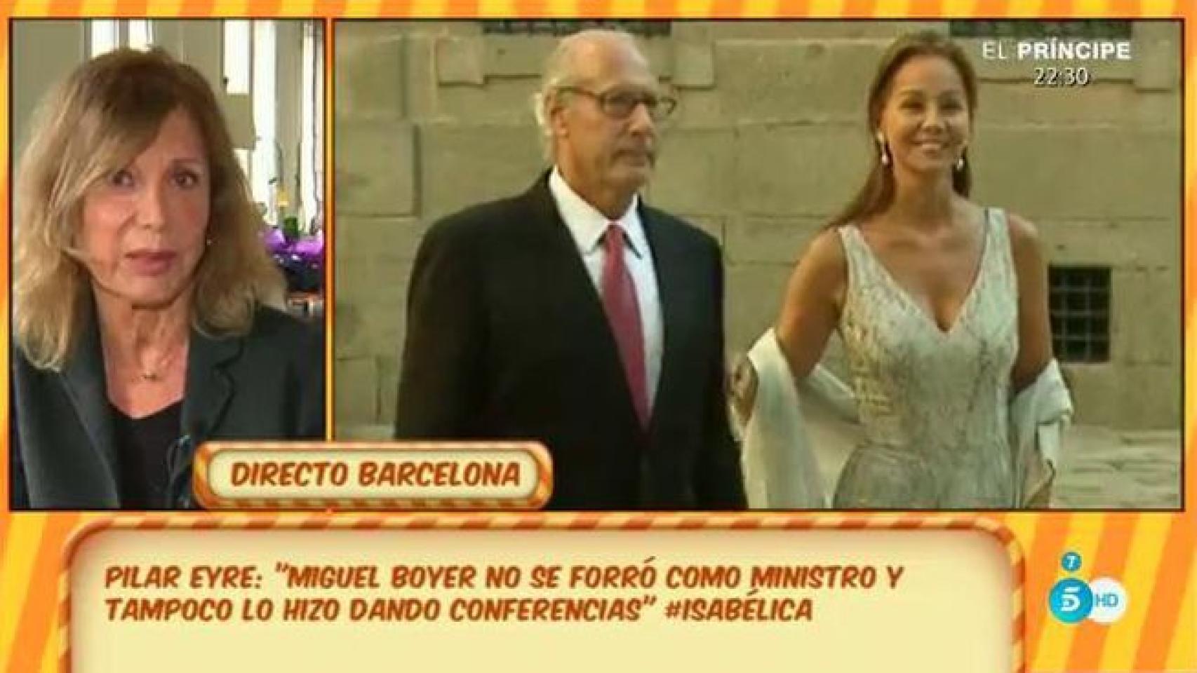 Pilar Eyre es una de las periodistas que más ha escrito y hablado sobre Preysler