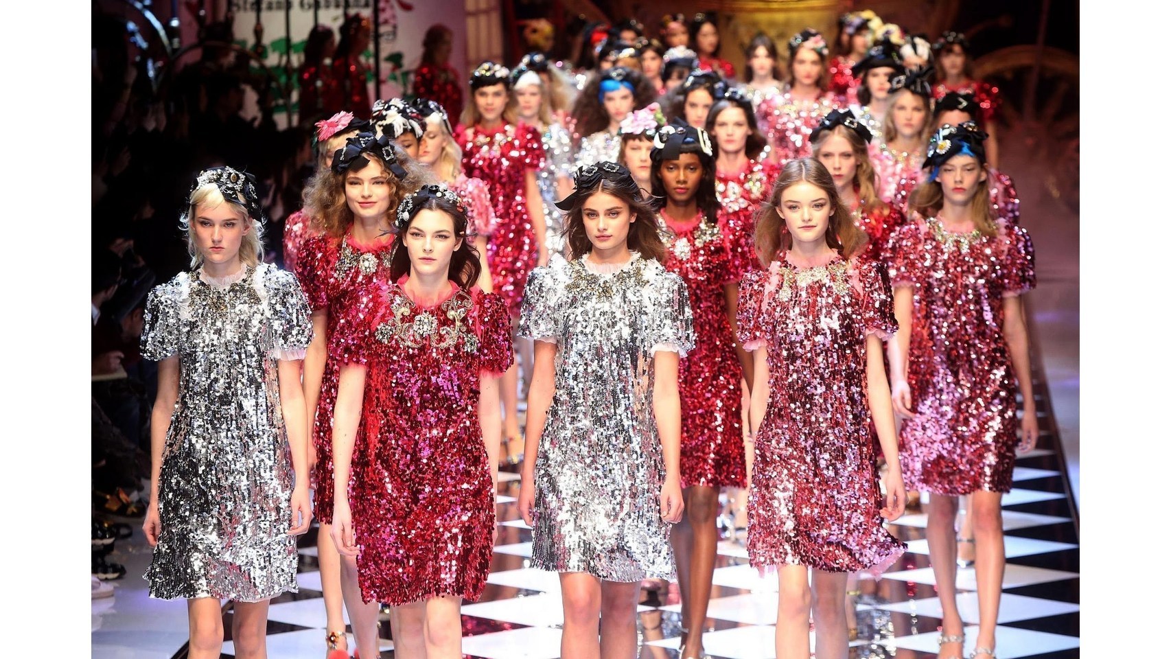 Desfile Dolce and Gabbana Otoño- Invierno 2016/2017.