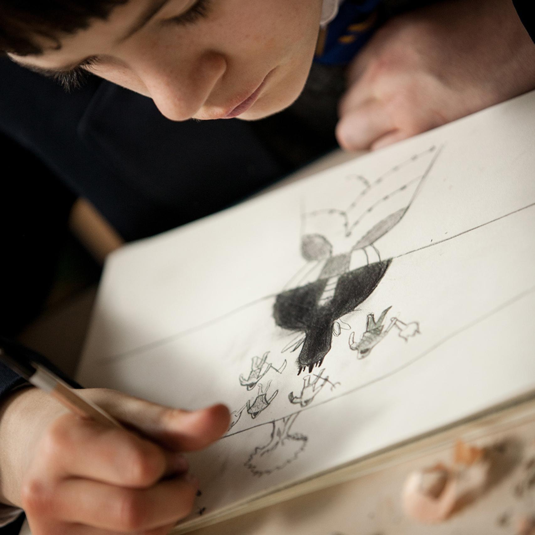 Fotograma de Un monstruo viene a verme.